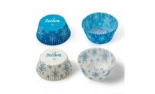 Picture of DECORA 75 FROZEN STAR BAKING CUPS 50 X 32 MM